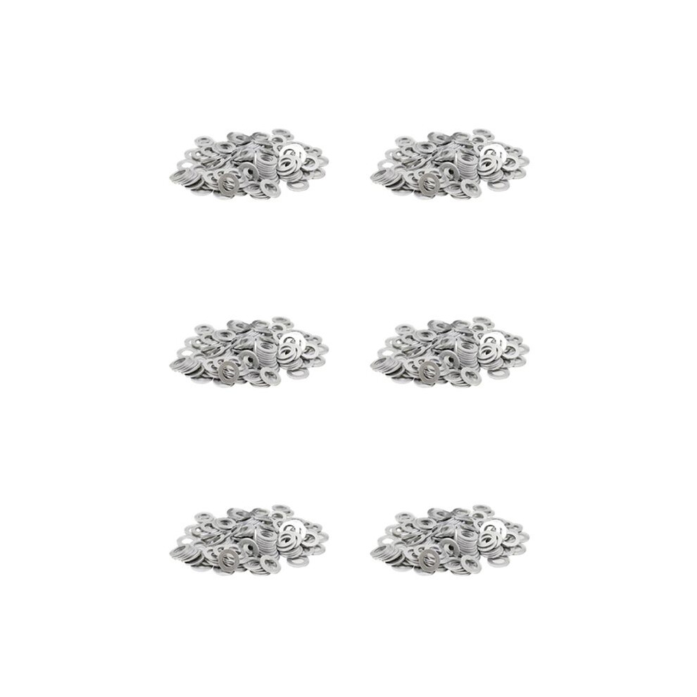 600Pcs Oil Drain Plug Gaskets Crush Washers Seals Rings 12Mm Hole For For Scion For 90430-12031 9043012031 4714239040947