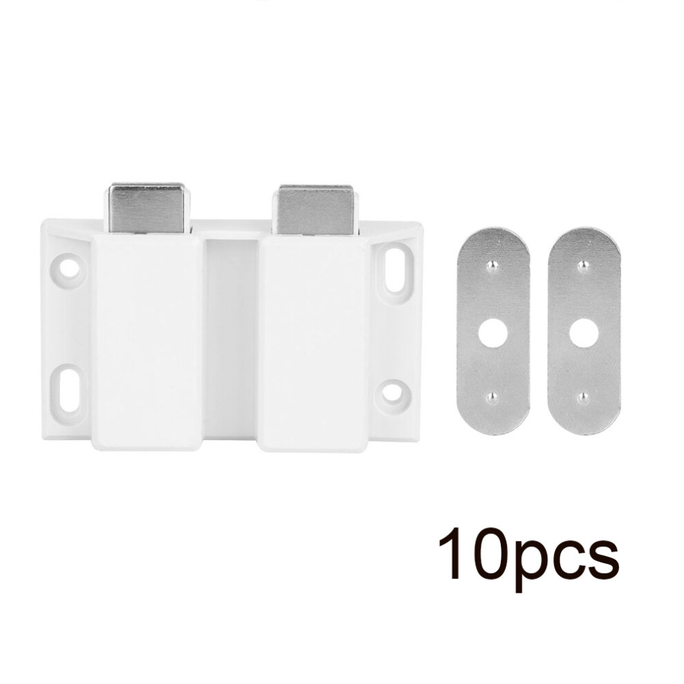 Magnetic Cabinet Catch, Innovative Double Door Latches With Buffer Free Handle Rebound, Reduces Noise For Smooth Closing, Ideal For Kitchen, Bathroom 9358999908410