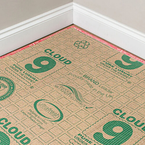 Carpet Underlay Cloud 9 Cumulus 11mm (15 SQM) 1.37m(Width) x 11m(Length) 2