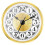 Clock Insert with Elegant Gold Trim and Roman Numerals for Kitchen and Office Replacement 1