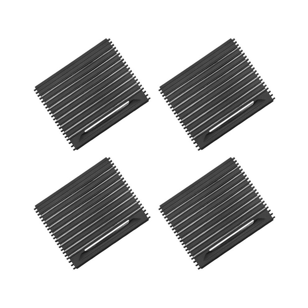 4X Center Console Cover Water Cup Holder Sliding Roller Blind Car Accessories For - X5 F15 X6 F16 51169251973 6133222166941