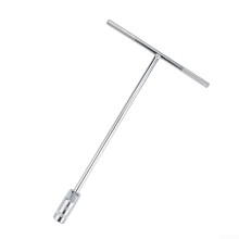 814mm TBar Socket Wrench Nut Spinner Hex Socket T Shape Handle Wrench Angled Open Hex Spanner Tool 14mm