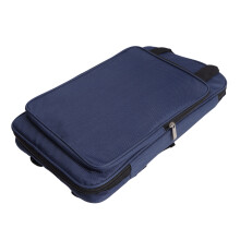 Wasserdichter Marineblauer Oxford-Drumstick-Rucksack, tragbar & ergonomisch