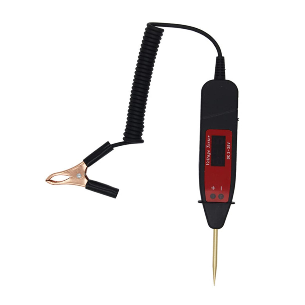 Automotive Digital Circuit Tester With Lcd Display For Car And Household Reliable Voltage Testing 9347817838534