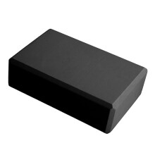 Yoga Block AntiSlip Foam For Pilates And Fitness Lightweight Durable Black Yoga Brick TravelFriendly