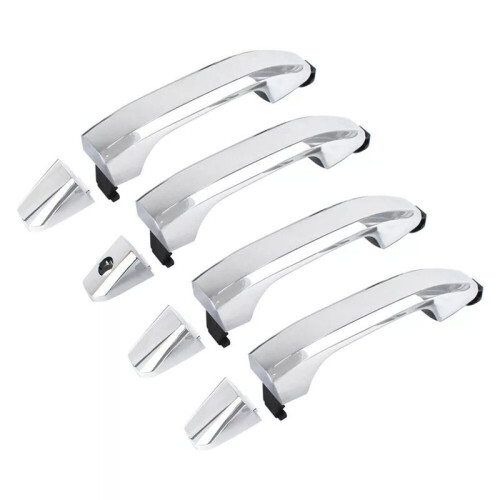 4PCS Chrome Exterior Door Handle for  Silverado 1500 2014-2017 NEW