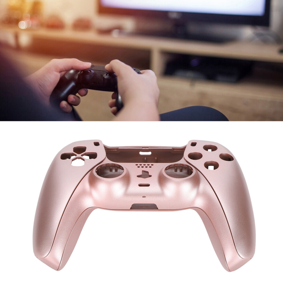 Rose Ps5 Controller Shell Replacement Diy Accessories Abs Compatible Gold 4691377544561