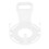 Wall Mount Speaker Stand for Dot 2nd Gen, ABS Cord Organizer, White 10