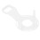 Wall Mount Speaker Stand for Dot 2nd Gen, ABS Cord Organizer, White 13