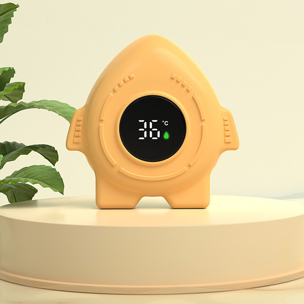 Baby Bath Thermometer Digital Abs 2X Cr2450 Battery Yellow