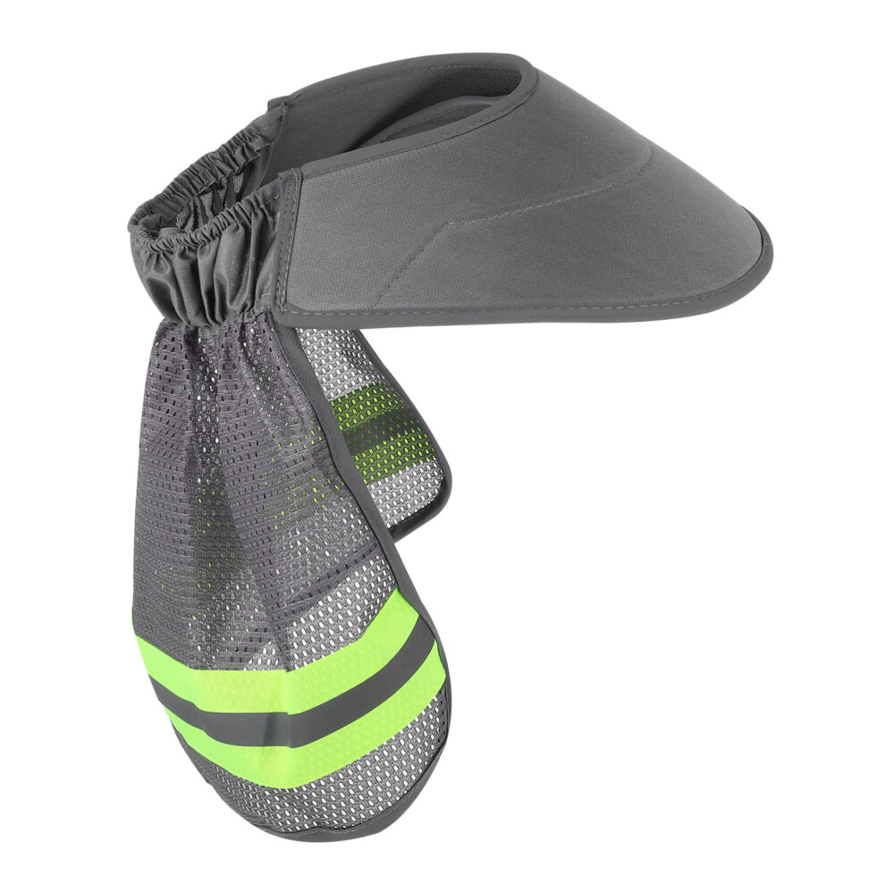 Hard Hat Sun Shade Neck Shield Visor For Construction, Lightweight Polyester Brim, Easy Install, Universal Fit 9187378607015