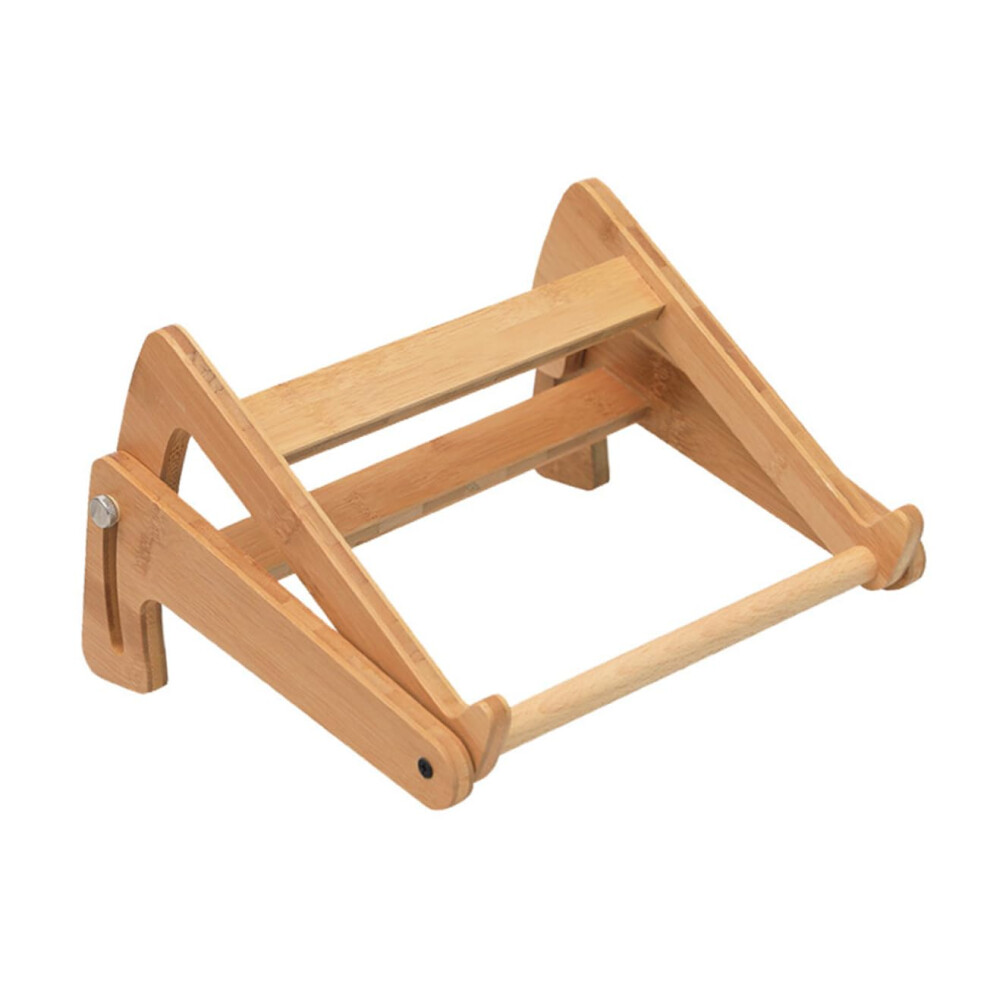 Height Adjustable Notebook Stand Wooden Laptop Desk Stand Storage Shelf Compatible With 1317 Inch Laptops 9187378607237