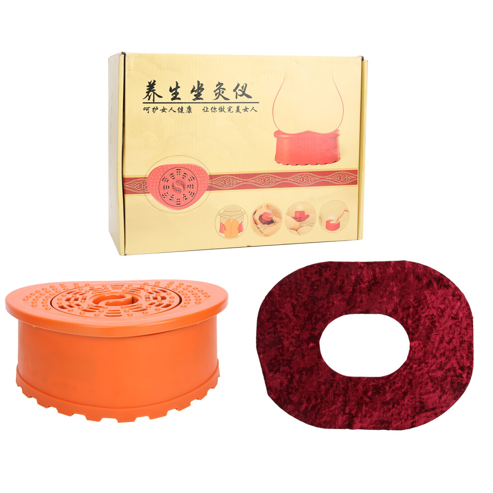 Wearable Moxibustion Device for Pain Relief Wide Application Adjustable Belt Natural Ingredients Moxa Heating Tool Abdominal Warming Cold Repel Keep