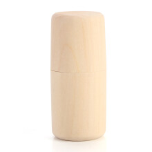 Wooden Essential Oil Storage Holder Cylinder Shape Essential Oil Container Workbench Organizer For Nail Polish And Essential Oil Bottles Safe And Rel
