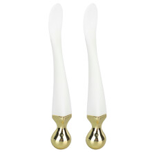 Youthful Eyes Duo, Anti-Aging Massage Stick & Gentle Silicone Scrubber, For Smooth & Bright Eyes, Features Durable Zinc Alloy Applicator & Easy Clean