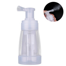 Flacone spruzzatore di polvere in plastica vuoto riutilizzabile contenitore per polvere secca con ugello a tenuta stagna design unico a fungo