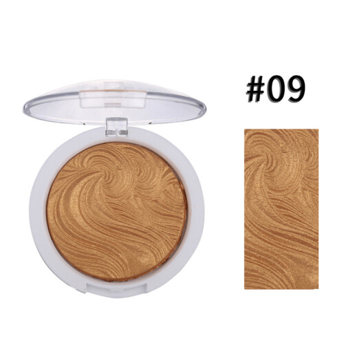 Παλέτα Highlighter σε Πούδρα για Πρόσωπο & Σώμα, Μακιγιάζ με Διάφανο Χρώμα και Λαμπερό 2