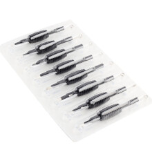 Tattoo Needles Rubber Tubes Combo High-Quality Material Comfortable Grip Design Versatile Sizes Durable And Long-Lasting For Eyelids Lips Small