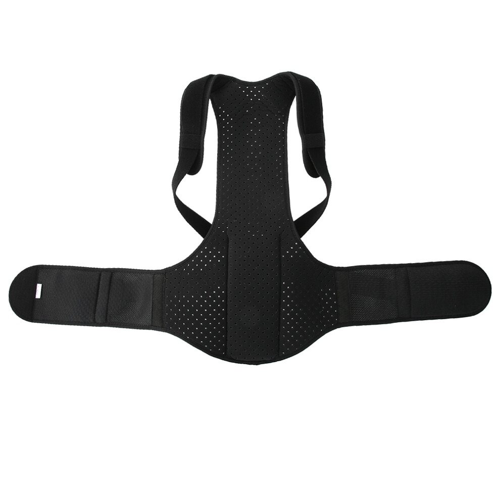 Adjustable Back Brace For Posture Correction Breathable Back Straightener With Shoulder Support Spine Support Lumbar Pain Relief Ergonomic Design Com