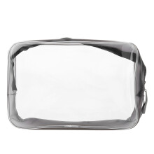 Auslaufsichere, leichte Reisetasche, strapazierfähig und wiederverwendbar, wasserdichte, transparente Kosmetiktasche, TSA-zugelassene, tragbare,