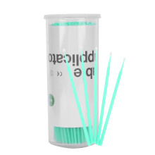 Micro Applicator Brushes For Automotive Paint Touch Up, Disposable Precision Tools Non Drip Fibers, Lint Free Superfine Tip 100Pcs For Hard-To-Reach