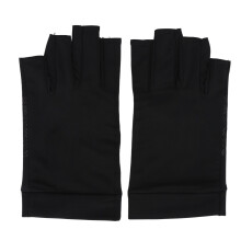 Ice Silk Half-Finger Gloves, Elastic Design Sun Protection Mittens, Non-Slip Touchscreen Compatible Gloves, Lightweight Summer Gloves For Men Women