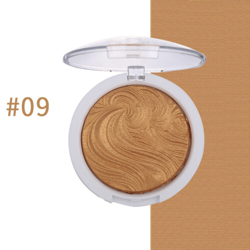 Παλέτα Highlighter σε Πούδρα για Πρόσωπο & Σώμα, Μακιγιάζ με Διάφανο Χρώμα και Λαμπερό 1