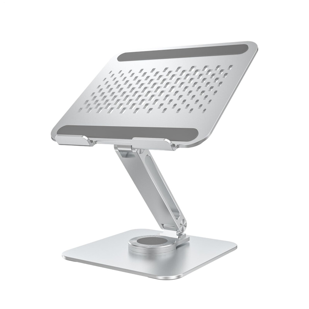 Notebook Riser Portable Laptop Stand With Rotating Base Holder Ergonomic Desk Support Adjustable Computer Lift 9347817846133