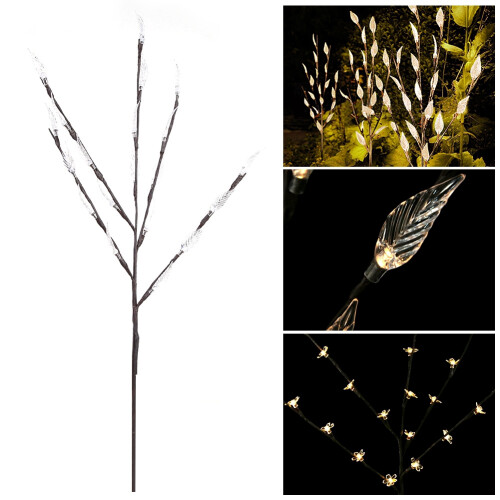 Φωτιστικά LED Twig για εσωτερική διακόσμηση, θερμά λευκά φώτα με εύκαμπτο χάλκινο 2