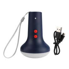 Mini lanterna recarregável via USB, luz LED portátil para camping, função repelente de mosquitos, elegante e sem fio para uso doméstico e