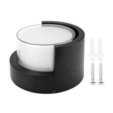 Elegante lampada da parete per esterni, impermeabile, con sorgente luminosa a LED di alta qualità, adatta per camera da letto, soggiorno, corridoio,