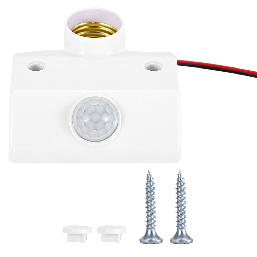 Smart Lighting Solution, Motion Sensor Light Socket For Garage, Corridor, Aisle, Entrance, Bathroom, Elevator, With Adjustable Automatic Control, 9358999909479