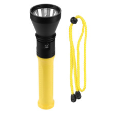 Linterna de buceo profesional, linterna subacuática, resistente al agua hasta 150 m, recargable, para buceo, snorkel y exploración.