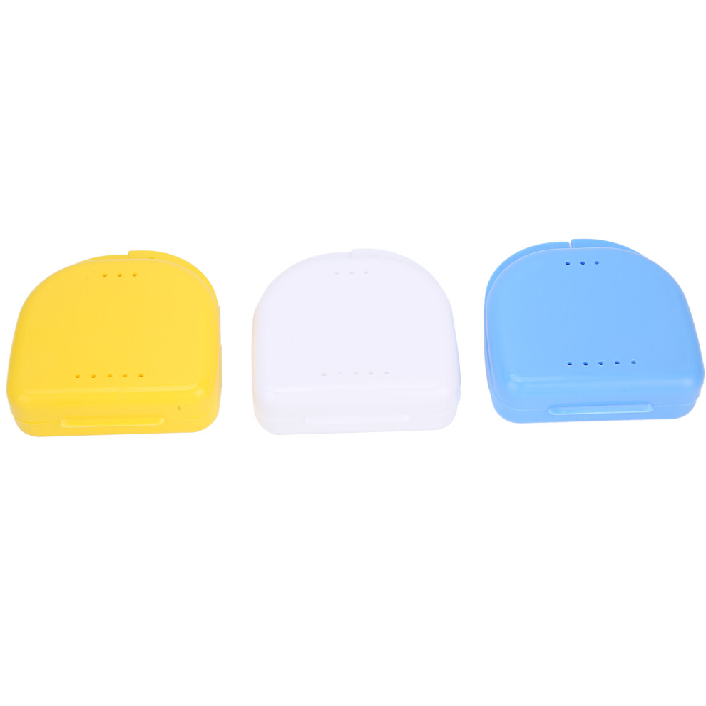 Multipack Convenience, Easy Carry Containers For Orthodontic Appliances, Ventilated Design Promotes Hygiene, Dental Storage Container For Retainers A
