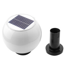 Dekorative Solar-Gartenbeleuchtung, wetterfeste Solar-Pfostenleuchten, energiesparende LED-Pfostenkappen mit automatischer Einschaltfunktion für die