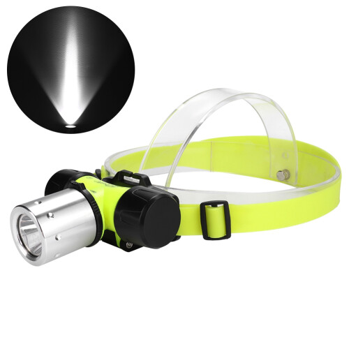 Dive Master Pro, φακός κατάδυσης με πηγή LED υψηλής ποιότητας, 3 λειτουργίες φωτισμού, 1