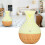 Diffuseur d'huiles essentielles pour la décoration intérieure, diffuseur compact à 7 couleurs LED pour une diffusion rapide du parfum dans la 5