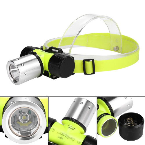 Dive Master Pro, φακός κατάδυσης με πηγή LED υψηλής ποιότητας, 3 λειτουργίες φωτισμού, 2