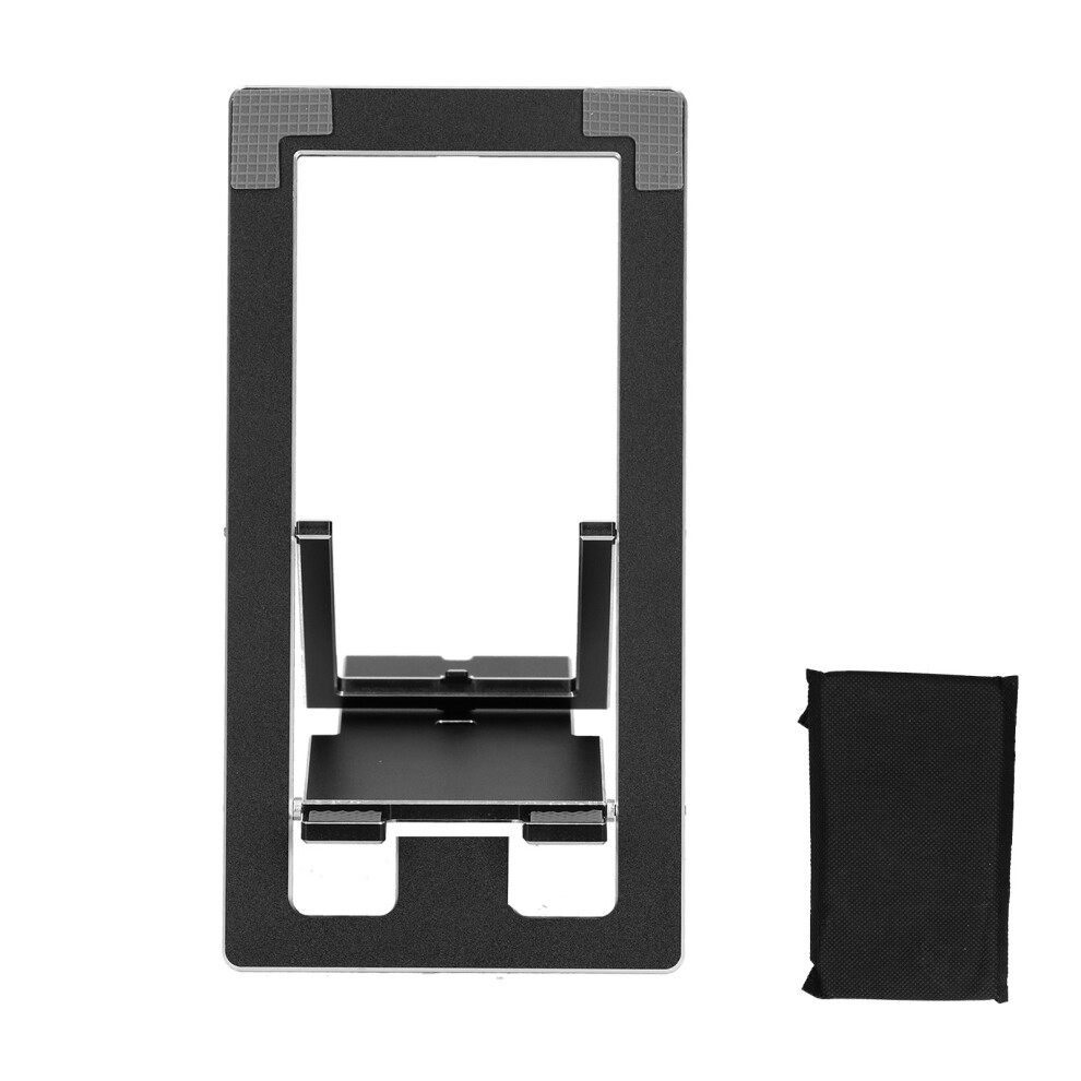 Versatile Desk Cell Phone Stand, Aluminium Alloy Build For Sturdiness, Ergonomic Design With Foldable Feature For Travel And Office Use 9012494485431