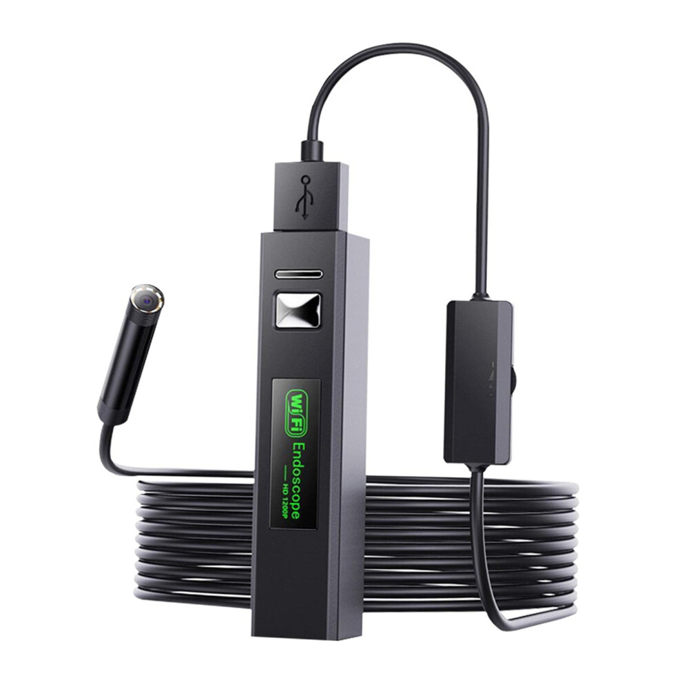 Waterproof Endoscope Camera Ip68 720P Hd Cmos Usb Inspection Scope For Ios And Android 9187378607510