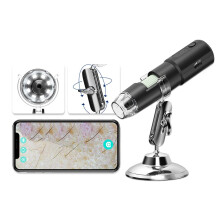 Wireless Skin Analyzer Machine Dermatoscope Scalp Skin Hair Follicle Testing 1000X Digital Microscope UV Detector