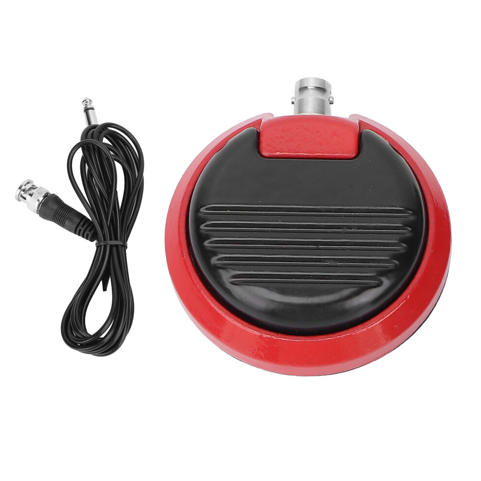 Portable Alloy Tattoo Foot Switch, 210cm Cable, 7cm Pedal