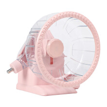 Antislip spinnerwiel Hamster speelwiel Klein huisdier-Lichtroze