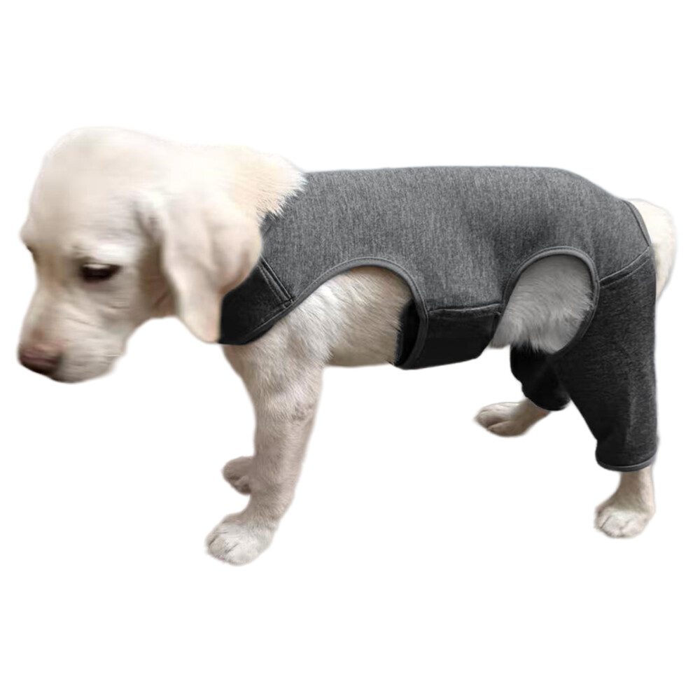 Dog Elbow Brace Sleeve for Injured Limb Promotes Comfort Rear-S