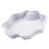 Large Soaking Dish Box with Ramped Tortoises-marble white 1