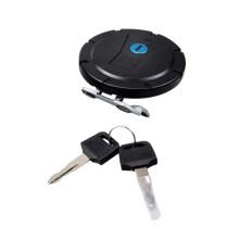 Motorcycle Fuel Gas Cover Lock Cylinder with Key Set Fuel Gas Cap for KLR650 1987-2007
