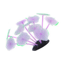 Artificial Mushroom Decorative Plant Colorful Mushroom-Purple