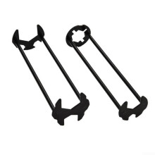 Professional Grade Sink Wrench for Plumbing Repair Tasks, Durable Steel, Adjustable Size, Compatible with Standard Faucets