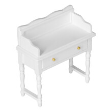 1:12 Puppenhaus-Tisch - Holzminiaturtisch für Puppenhäuser im Maßstab 1:12