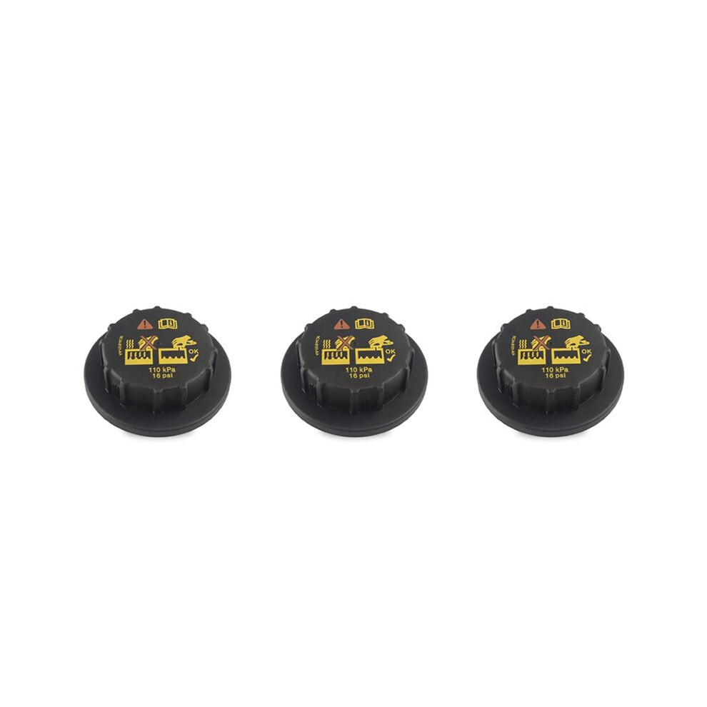 3X For F150 F250 F350 Mustang Mercury 9C3z8101b Radiator Coolant Overflow Container Tank Cover Cap 6034097866588